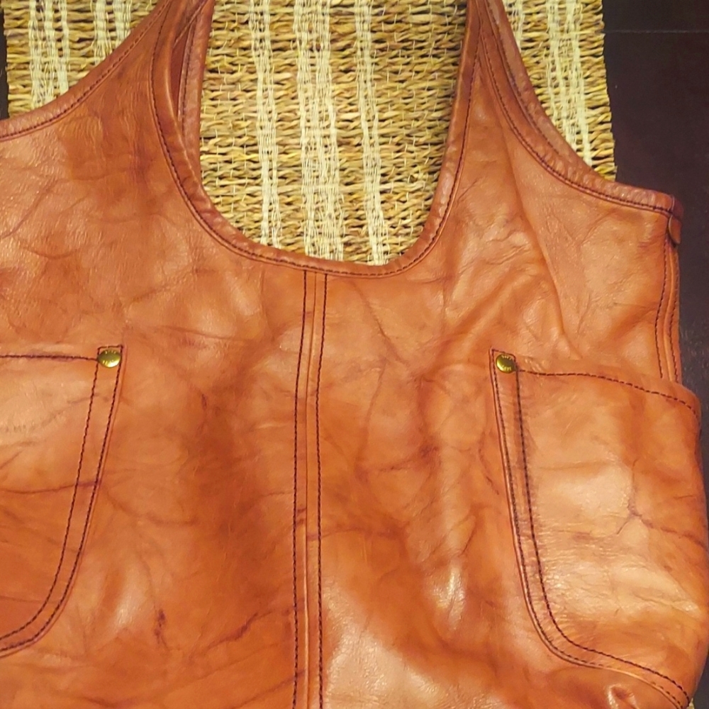 Frye leather shoulder bag